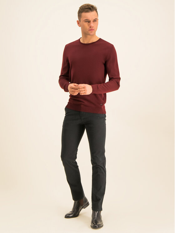 Bugatti Bugatti Stoffhose 4819 26225 Schwarz Modern Fit