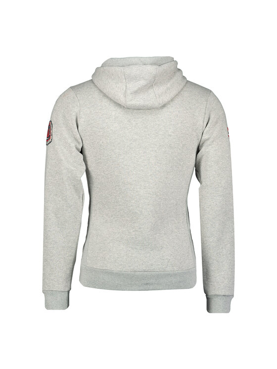 Geographical Norway Geographical Norway Bluza WT1885H/GN-LIGHT GREY Szary Reglan Fit