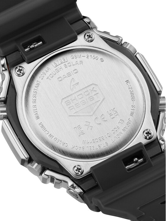G-Shock G-Shock Ρολόι Solar Bluetooth GBM-2100-1AER Μαύρο