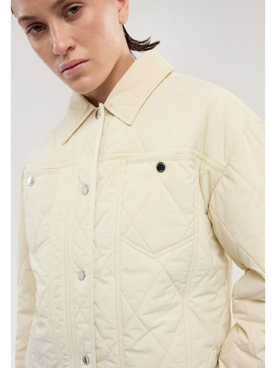 Trussardi Trussardi Giubbotto piumino F349A000455N002 Beige Regular Fit