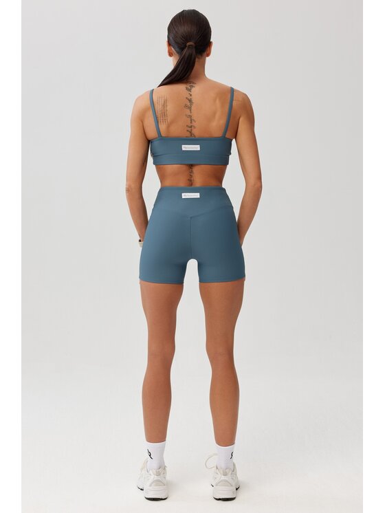 ROUGH RADICAL ROUGH RADICAL Pantaloncini sportivi AVEN SHORTS Blu Slim Fit