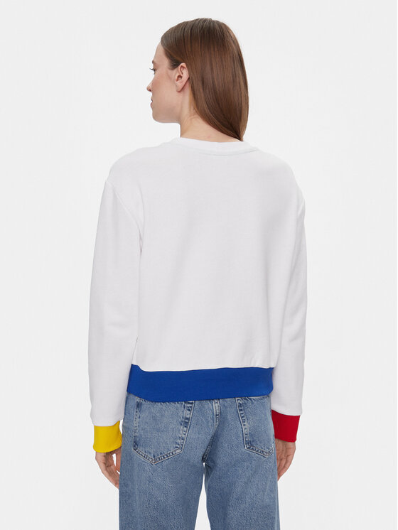 United Colors Of Benetton United Colors Of Benetton Μπλούζα 3J68D1069 Λευκό Regular Fit