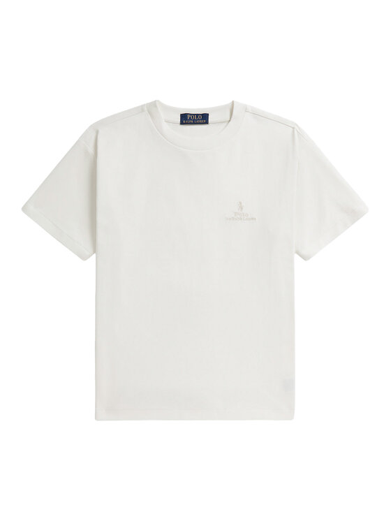 Polo Ralph Lauren Polo Ralph Lauren Tricou 323A12286004 Écru Oversize
