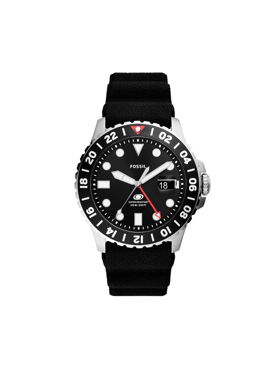 Fossil Fossil Годинник Blue GMT FS6036 Чорний