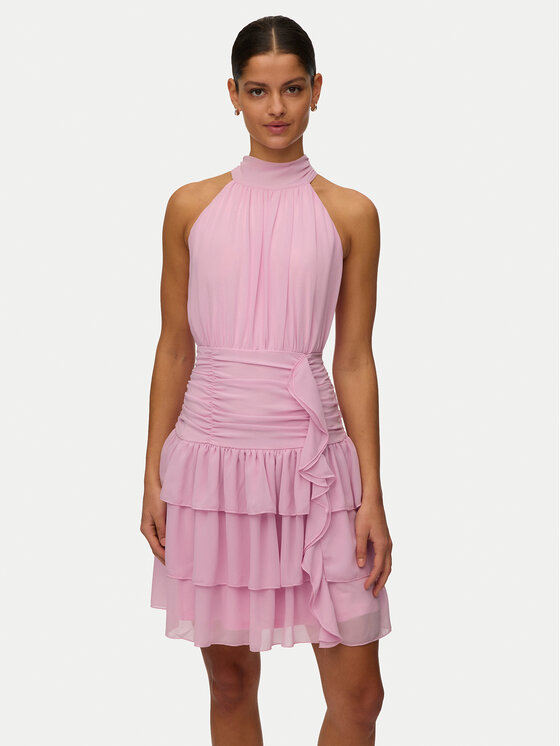 Vero Moda Vero Moda Rochie cocktail Serena 10348178 Roz Regular Fit