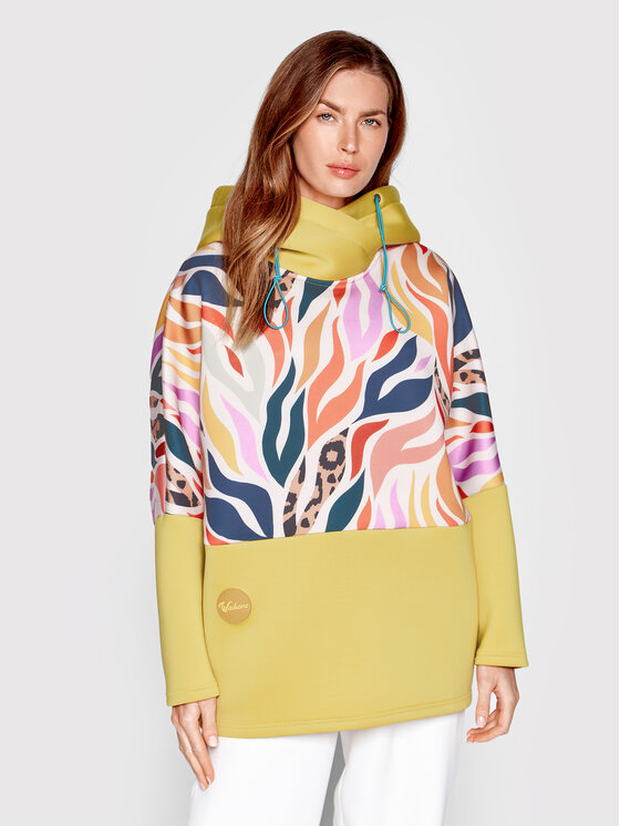 Waikane Vibe Bluză Flame Colorat Oversize