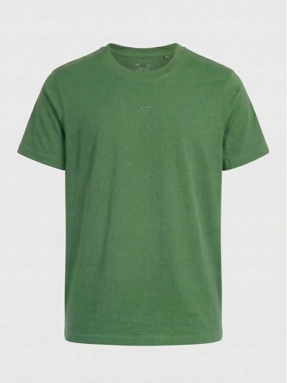 4F 4F T-Shirt Z-TTSHM3947-3 Niebieski Regular Fit
