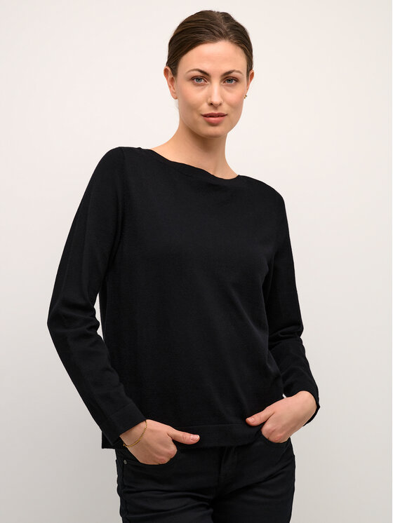 Cream Pulover Crdela Knit 10611709 Negru Regular Fit
