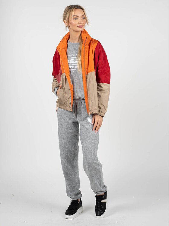 Geox Geox Kurtka przejściowa W2521K T2850 Czerwony Oversize