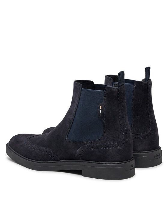 BOSS Boss Klassische Stiefeletten Calev 50523007 Dunkelblau