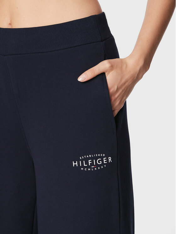 Tommy Hilfiger Sportinės kelnės New Branded WW0WW36391 Tamsiai mėlyna ...