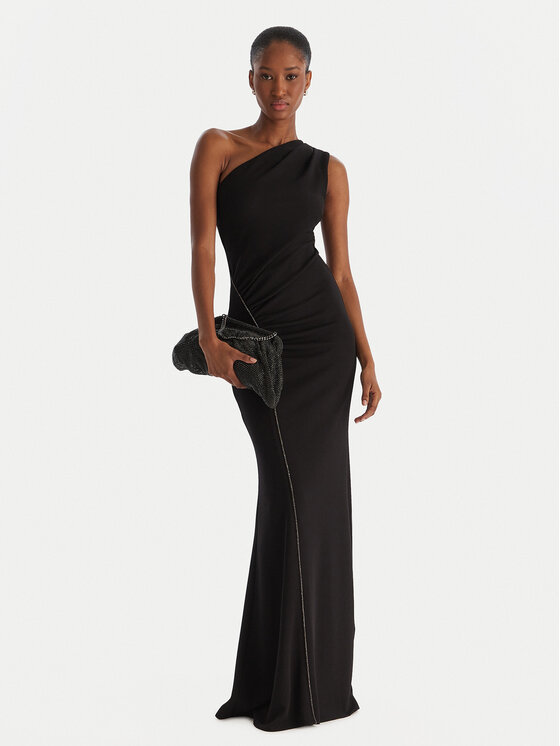 ACCESS FASHION ACCESS FASHION Večernja haljina 54-3325-265 Crna Slim Fit