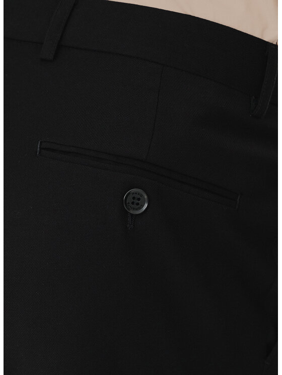 Pako Lorente Pako Lorente Spodnie garniturowe P24WF-6G-019 Czarny Slim Fit