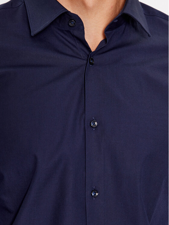 Hugo Hemd Kenno 50289499 Blau Slim Fit CN6778