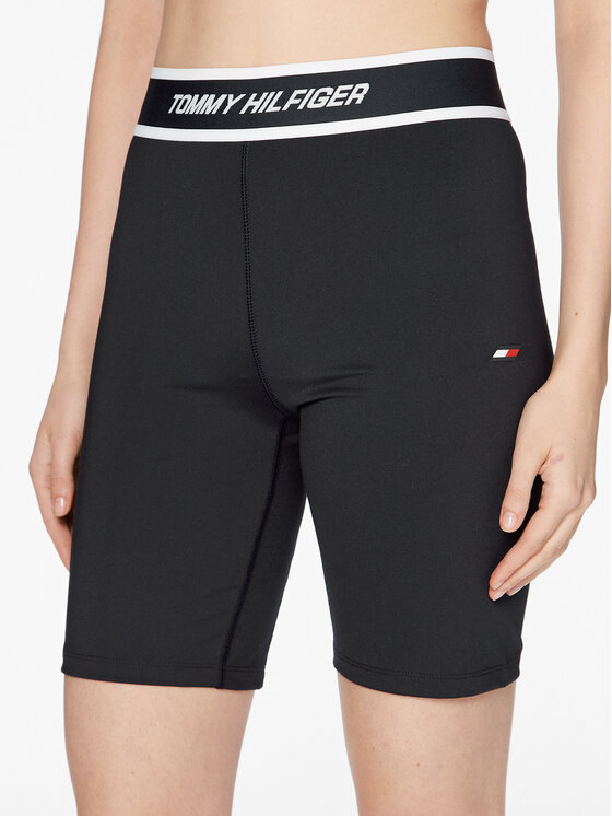 Tommy Hilfiger Tommy Hilfiger Cyklistické šortky Tape S10S101704 Tmavomodrá Slim Fit