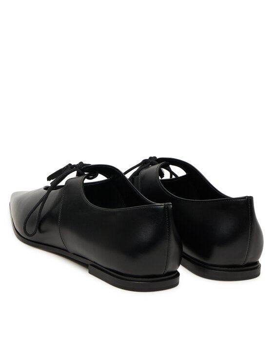 Max Mara Max Mara Poolsaapad Laceup 2524526111600 Must