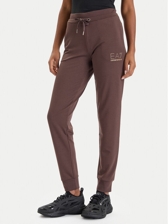 EA7 Emporio Armani EA7 Emporio Armani Tepláková souprava 8NTV51 TJ9RZ U6063 Hnědá Regular Fit