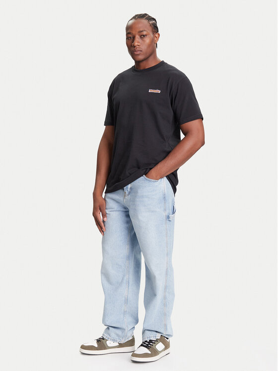 DC DC T-shirt Patch It EDYKT03534 Crna Standard Fit