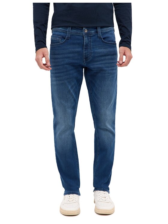 Mustang Mustang Jeansy Style Oregon Slim K Niebieski Slim Fit