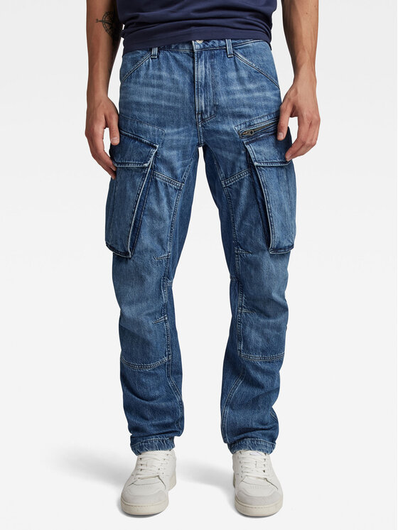 G-Star Raw Džínsy Rovic D23077-D536 Modrá Tapered Fit