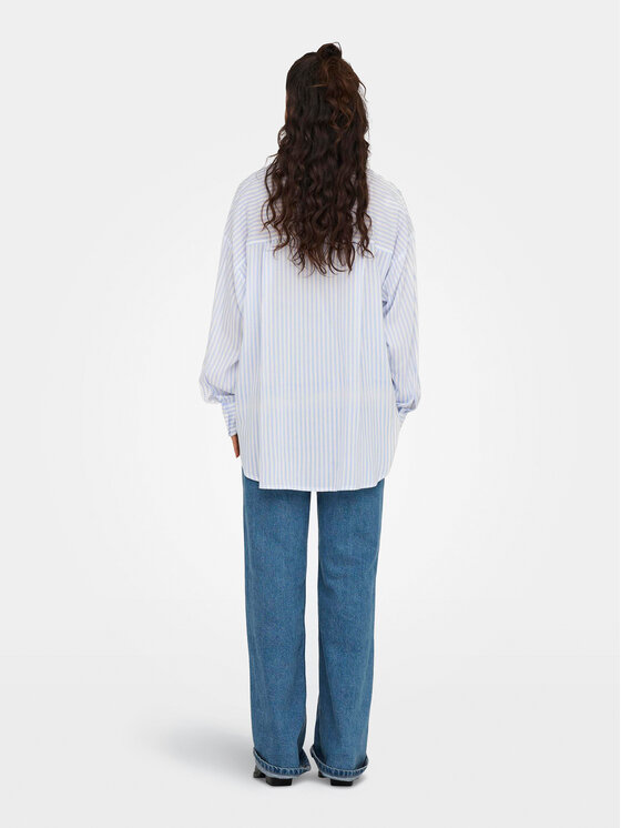 JDY JDY Koszula Grace 15317242 Błękitny Oversize