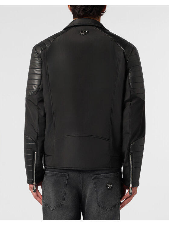 PHILIPP PLEIN PHILIPP PLEIN Ramoneska 31474 Czarny Regular Fit