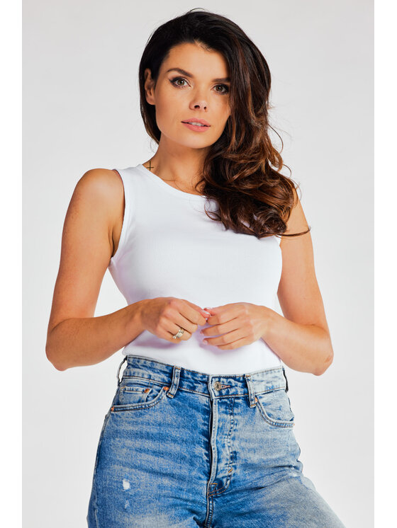 Infinite You Top M285 Biela Basic Fit
