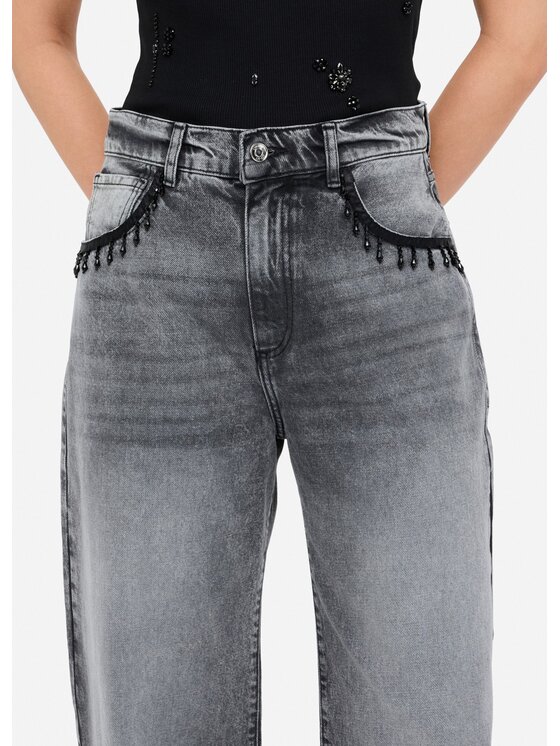 Liu Jo Liu Jo Jeansy MF5400D492703223 Czarny Carrot Fit