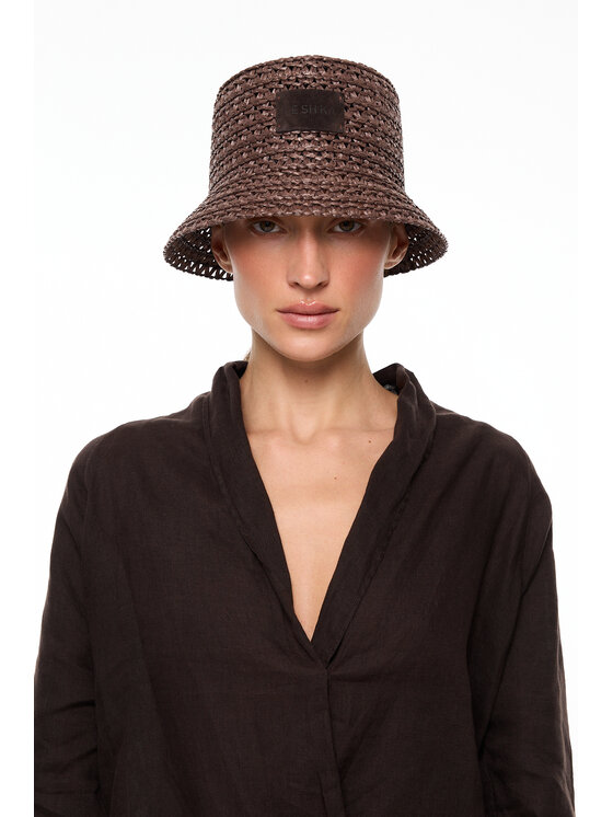 Leshka Leshka Kapelusz Bucket Brązowy
