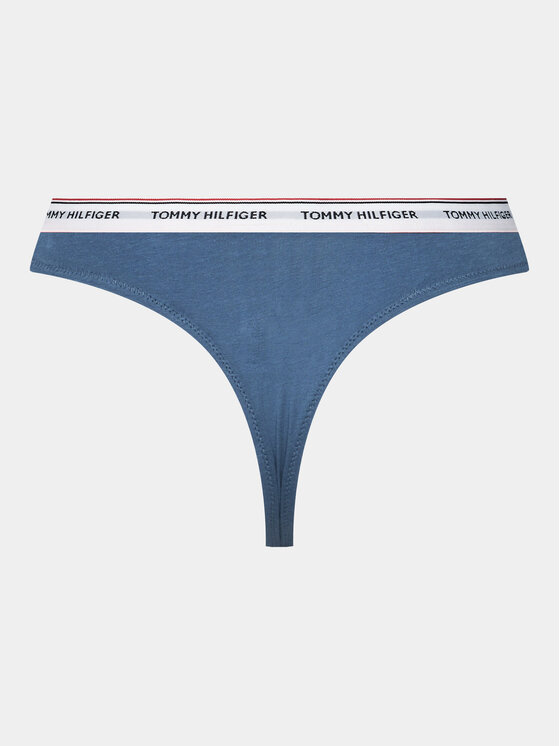 Tommy Hilfiger Tommy Hilfiger Komplet 3 par stringów UW0UW04894 Kolorowy