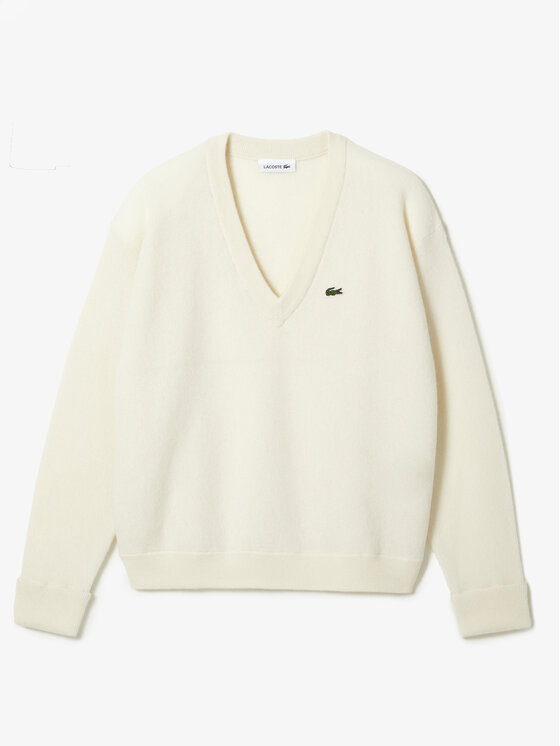 Lacoste Lacoste Pullover AF9554 Écru Regular Fit