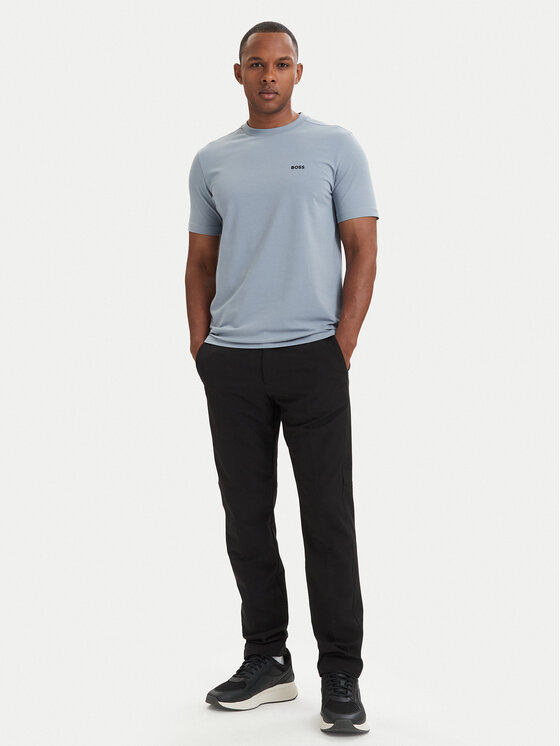BOSS BOSS T-Shirt 50506373 Niebieski jasny Regular Fit