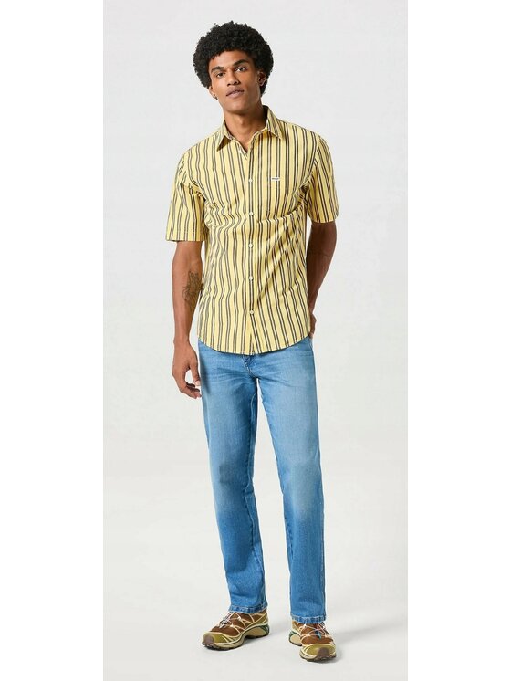 Wrangler Wrangler Jeansy Texas Niebieski Straight Fit