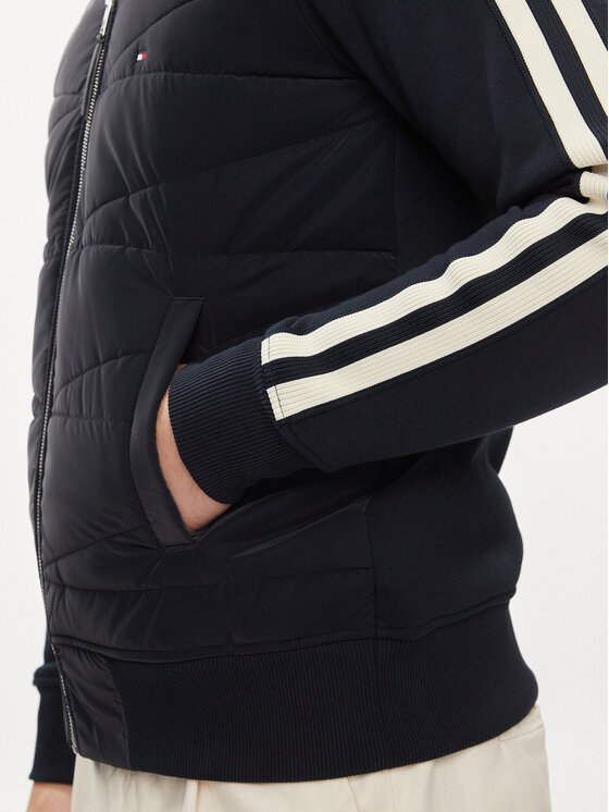 Tommy Hilfiger Tommy Hilfiger Pulóver Monotype MW0MW34406 Sötétkék Regular Fit