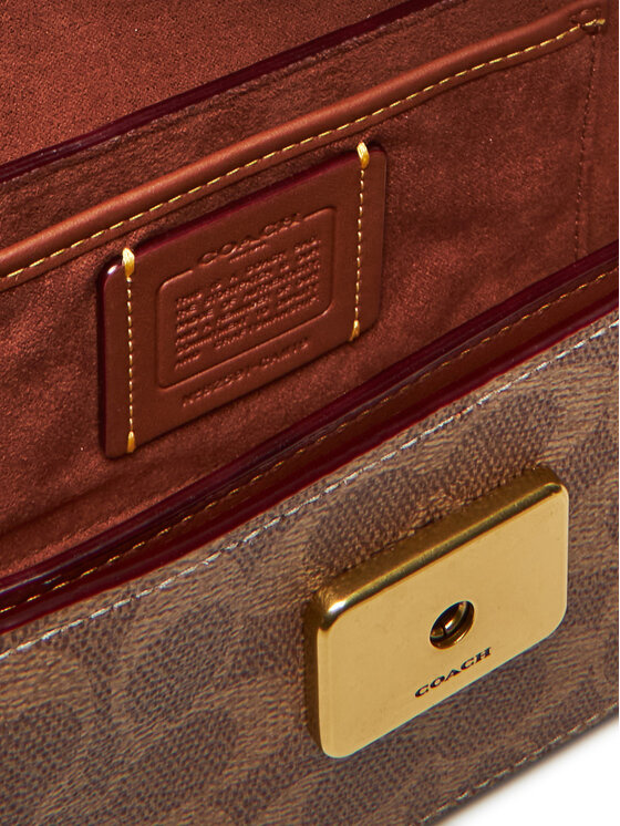 Coach Coach Ročna torba Zoe CAM19 B4XHG Rjava