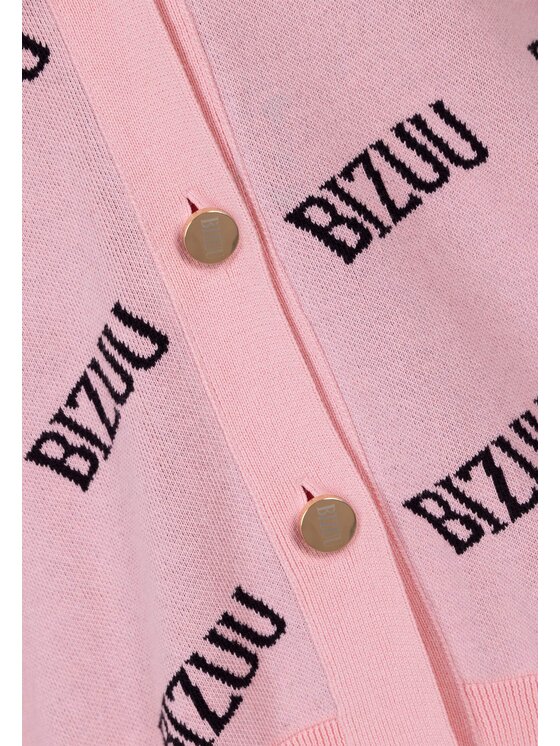 BIZUU BIZUU Kardigan KYLE Růžová Standard Fit
