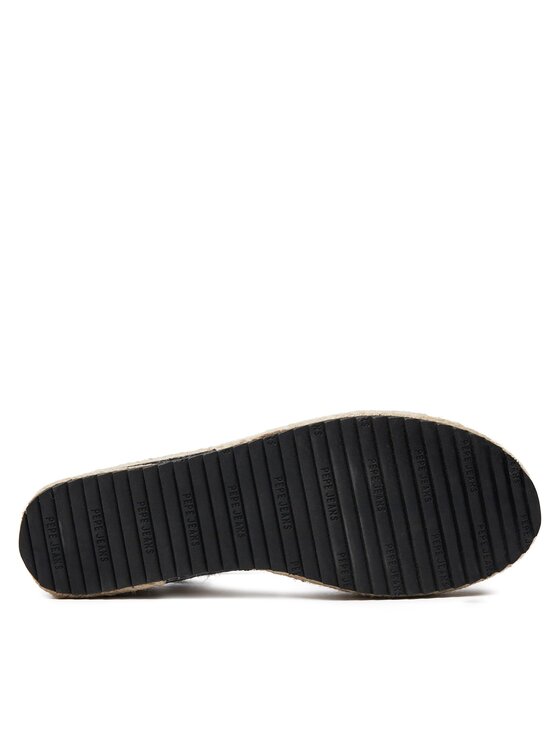 Pepe Jeans Pepe Jeans Espadrilky Witney Cross PLS90669 Čierna