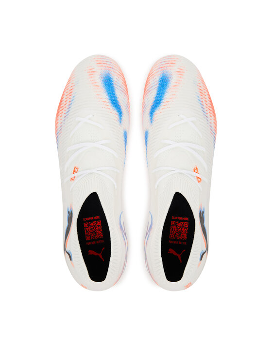 Puma Puma Čevlji za nagomet Future 8 Match Fg/Ag 108593 01 Bela