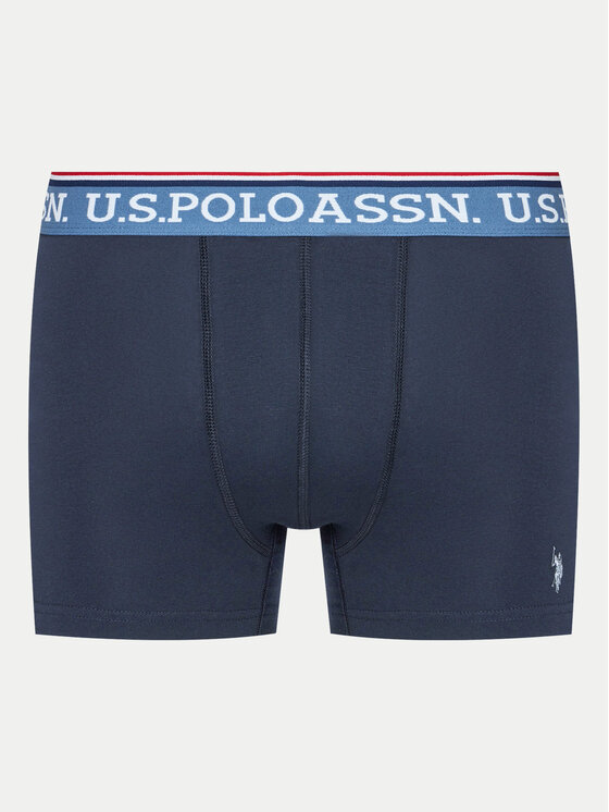 U.S. Polo Assn. U.S. Polo Assn. Set od 3 para bokserica MUP4078 Tamnoplava