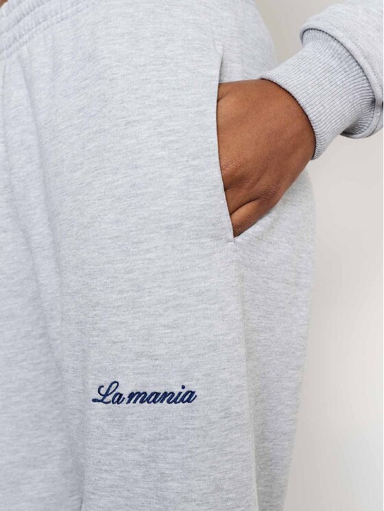 La Mania La Mania Pantaloni da tuta DUO Grigio Classic Fit