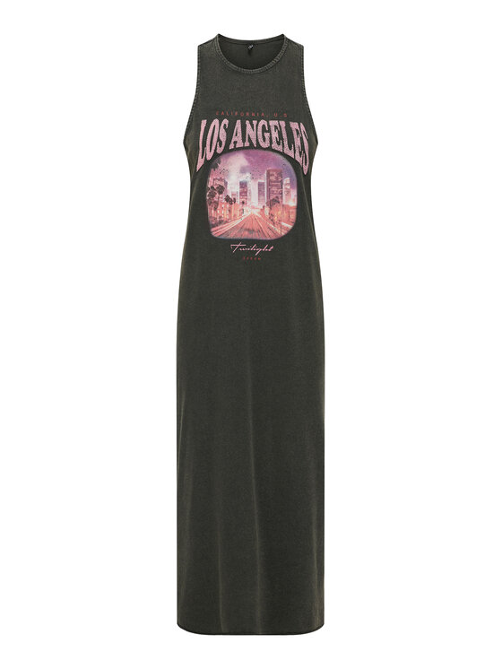 ONLY ONLY Každodenní šaty Lucy 15324373 Černá Regular Fit
