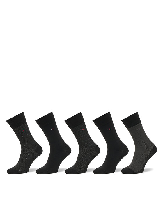 Tommy Hilfiger Tommy Hilfiger Lange Socken 701235374 Schwarz
