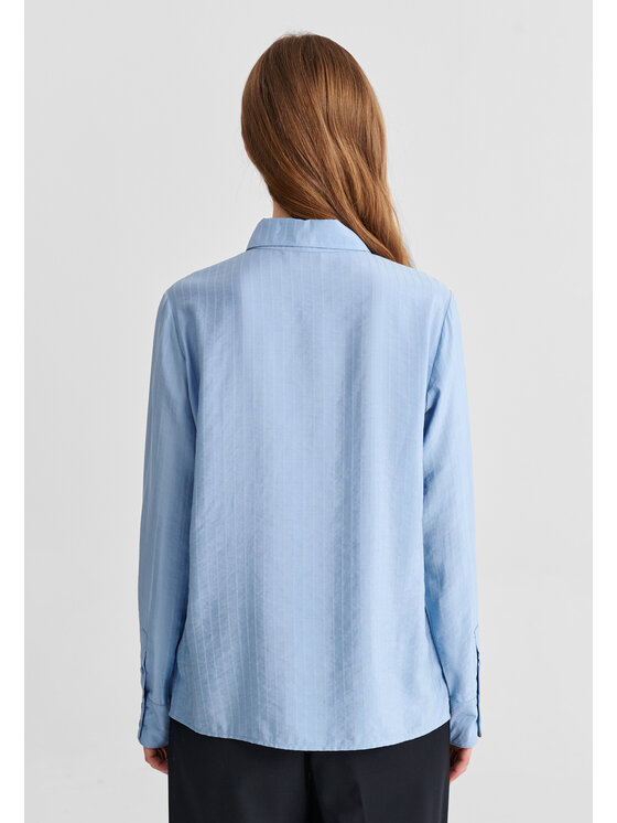 TATUUM TATUUM Koszula BLUE Niebieski Loose Fit
