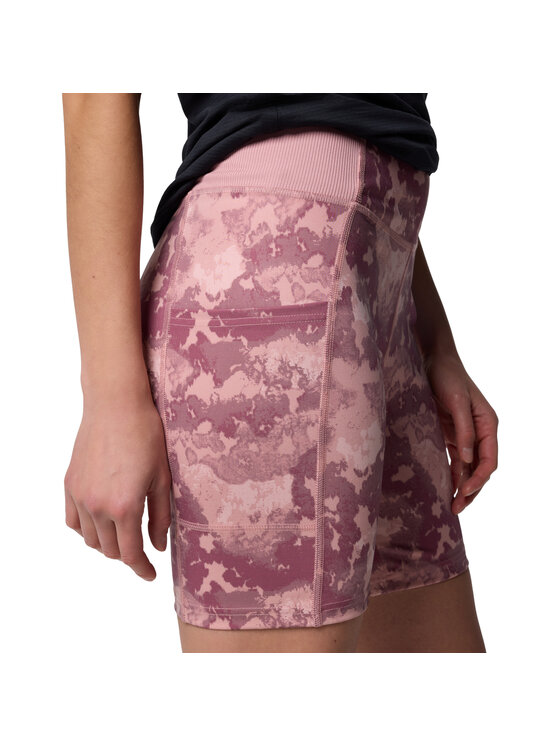 Columbia Columbia Pantaloncini sportivi Columbia Boundless Trek 1/2 Tight Rosa Regular Fit
