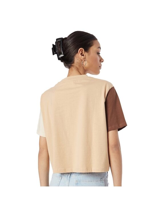 Karl Kani Karl Kani T-Shirt SERIF CROP BLOCK TEE Kolorowy Regular Fit