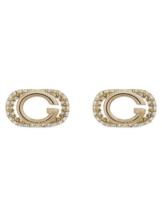 Guess Guess Zestaw bransoletka i kolczyki JUBS04 693JW Złoty