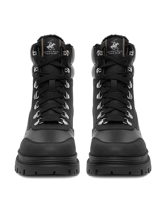 Beverly Hills Polo Club Beverly Hills Polo Club Schnürstiefeletten CEO-HY62070-7 Schwarz