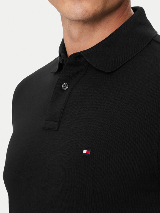 Tommy Hilfiger Tommy Hilfiger Polo 1985 MW0MW20183 Czarny Regular Fit