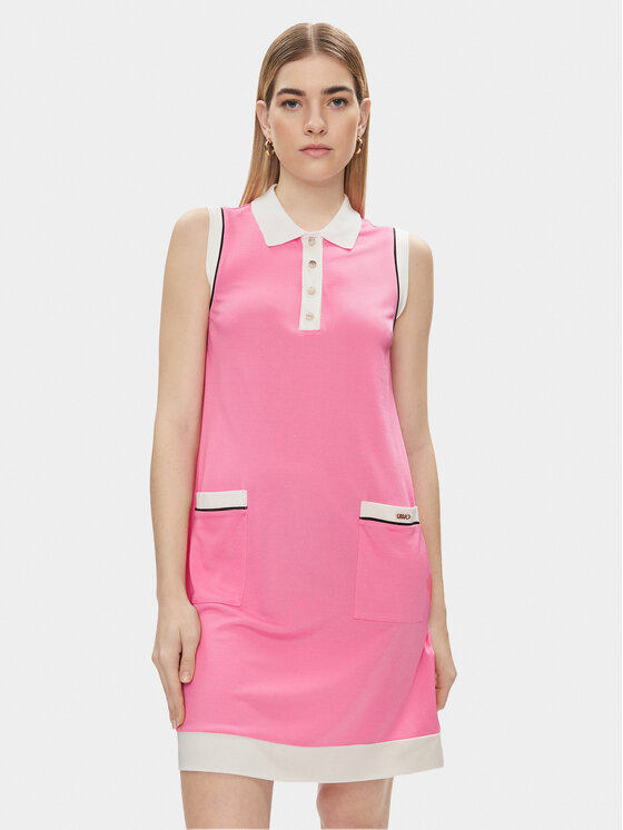 Liu Jo Liu Jo Повсякденна сукня TA4248 J4654 Рожевий Regular Fit