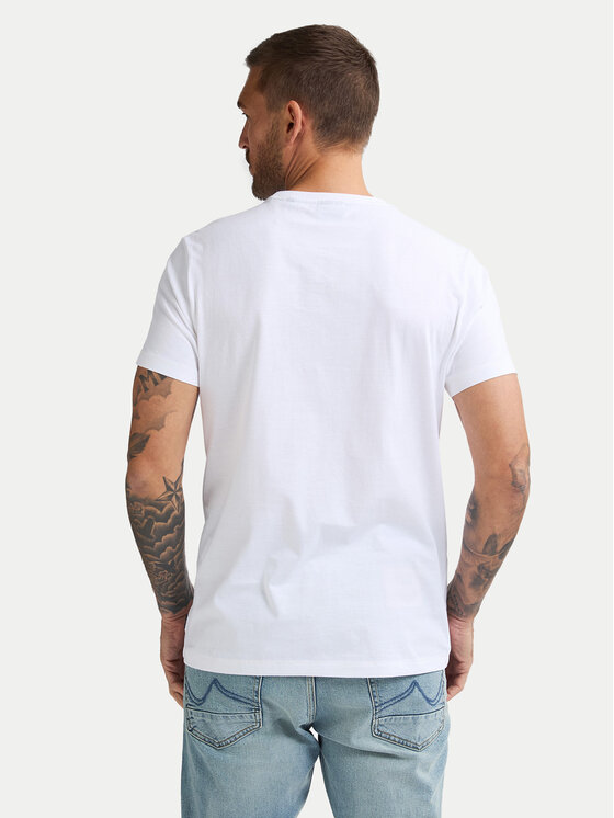 Petrol Industries Petrol Industries T-Shirt M-1050-TSR644 Bílá Regular Fit